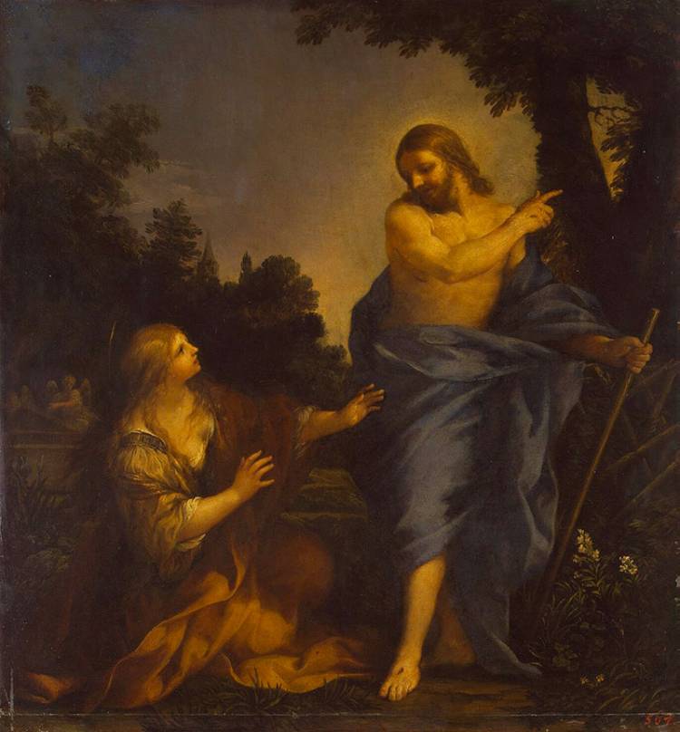 A painting by Pietro da Cortona depicting Christ appearing to Mary Magdalene