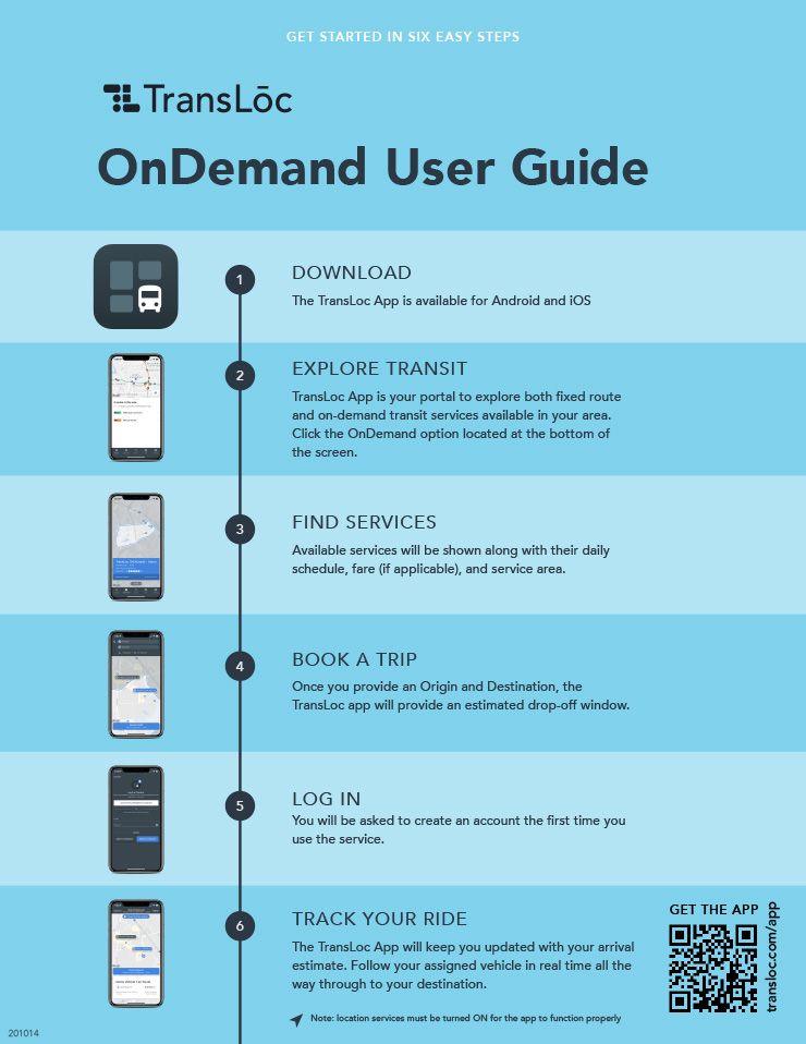 Download Our Bus Rider App - TransLoc