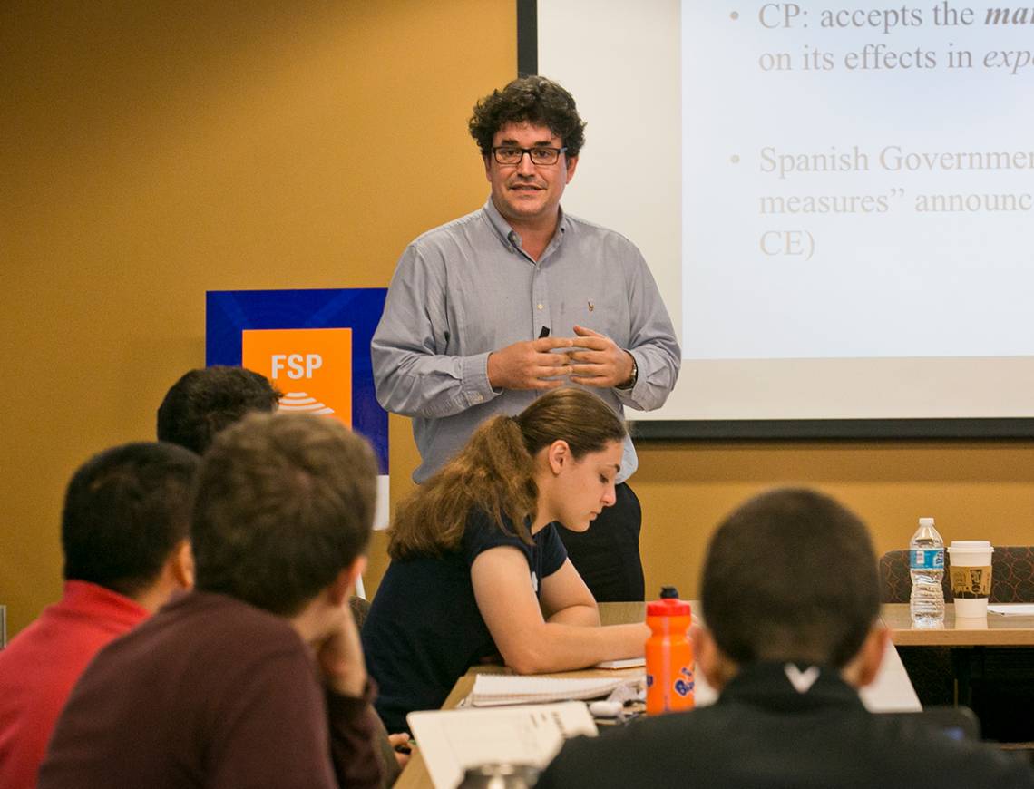 Duke political scientist Pablo Beramendi leads a discussion on Catalonia's controversial independence referendum and the implications for Spain and the European Union.