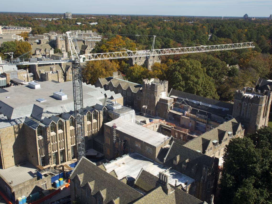 Library Renovation Aerial