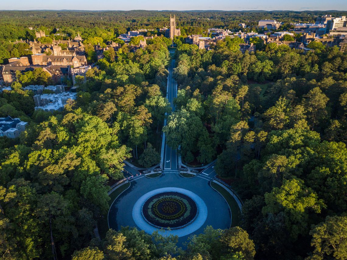 aerial photo of West Campus