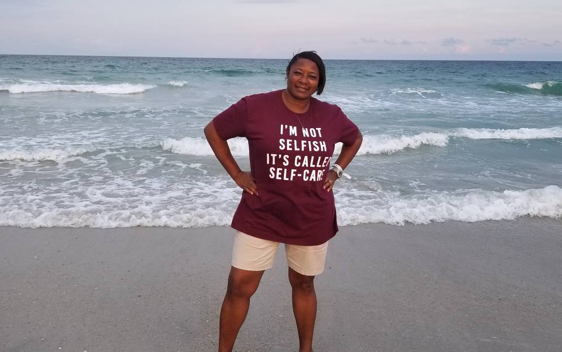 Bebe Mills at Wrightsville Beach.