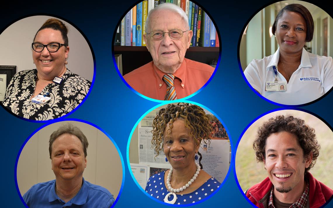 For Duke Appreciation in May, staff and faculty with 10 to 55 years of service share what they appreciate about Duke.