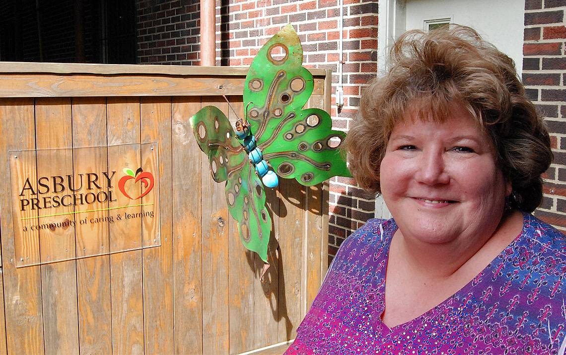 Nancy Lehman, director of the Asbury Preschool, calls her center's involvement in the Duke Child Care Partnership a