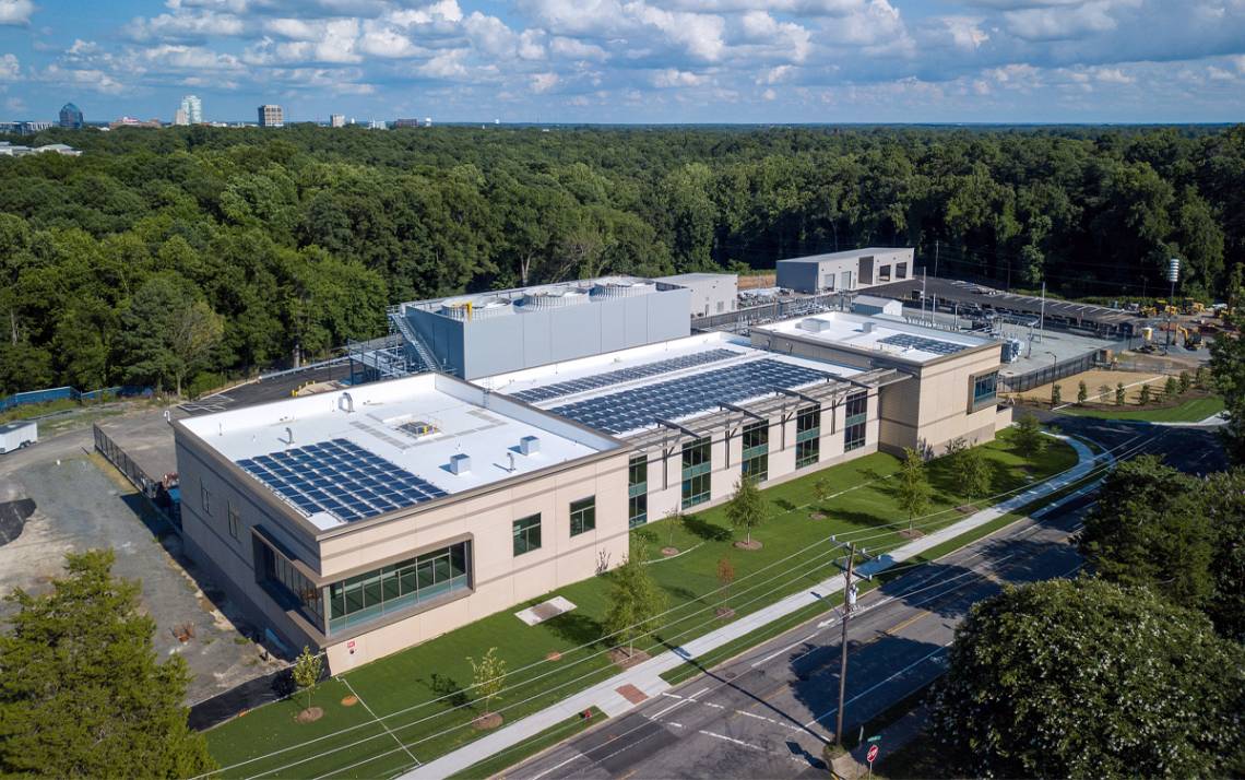 Chiller Plant No. 3, located on Central Campus, opened this summer.