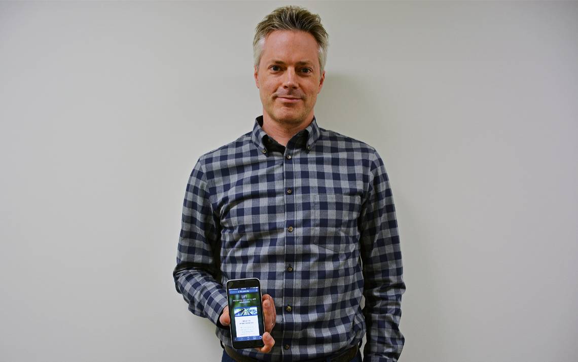 Dr. Christopher Cox creates apps that help patients and their families.