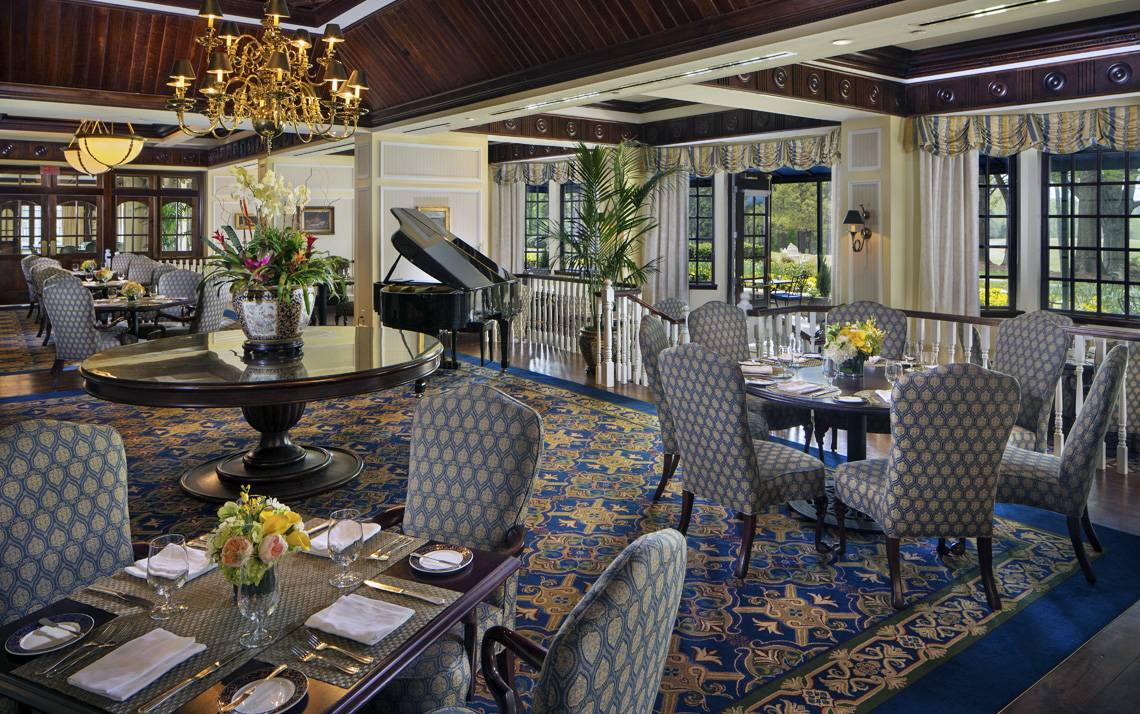 Members of the Washington Duke Inn & Golf Club's Executive Club earn discounts at the Fairview Dining Room.