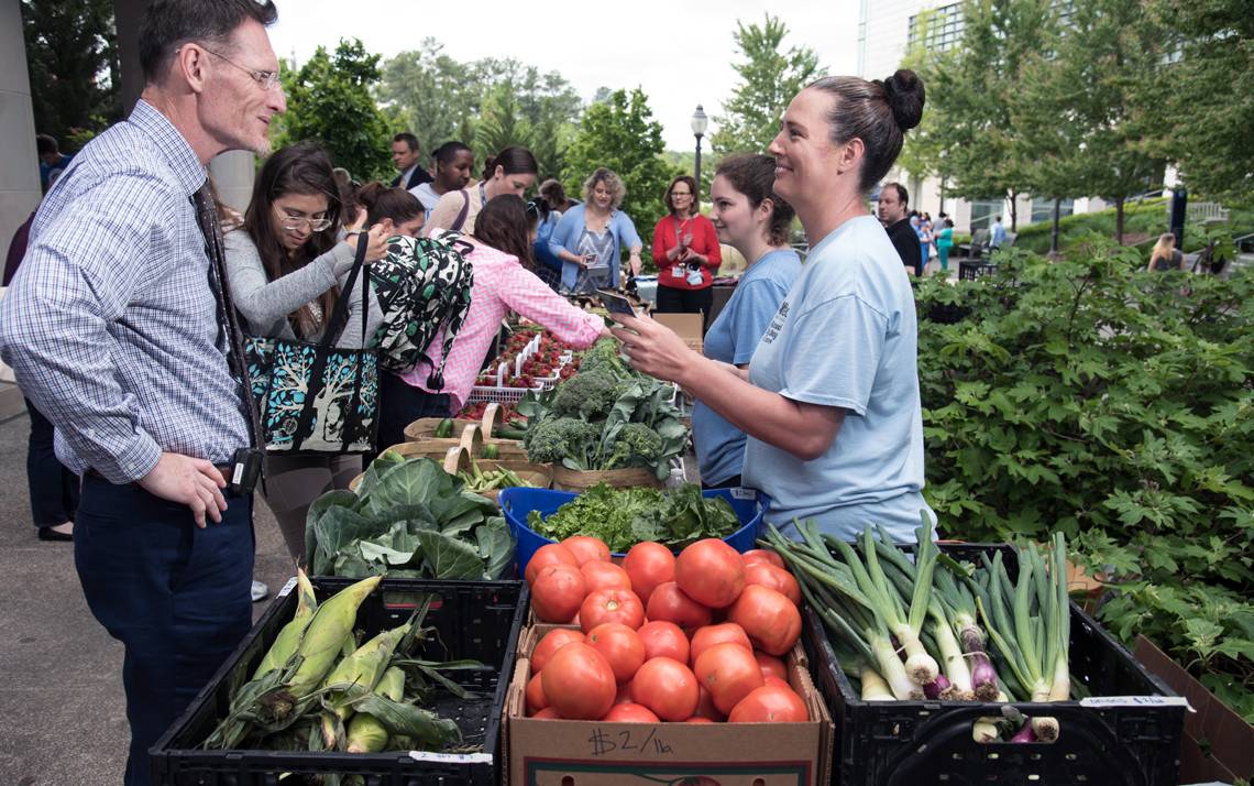 The Duke Farmers Market season opens on April 26. Photos by Les Todd.