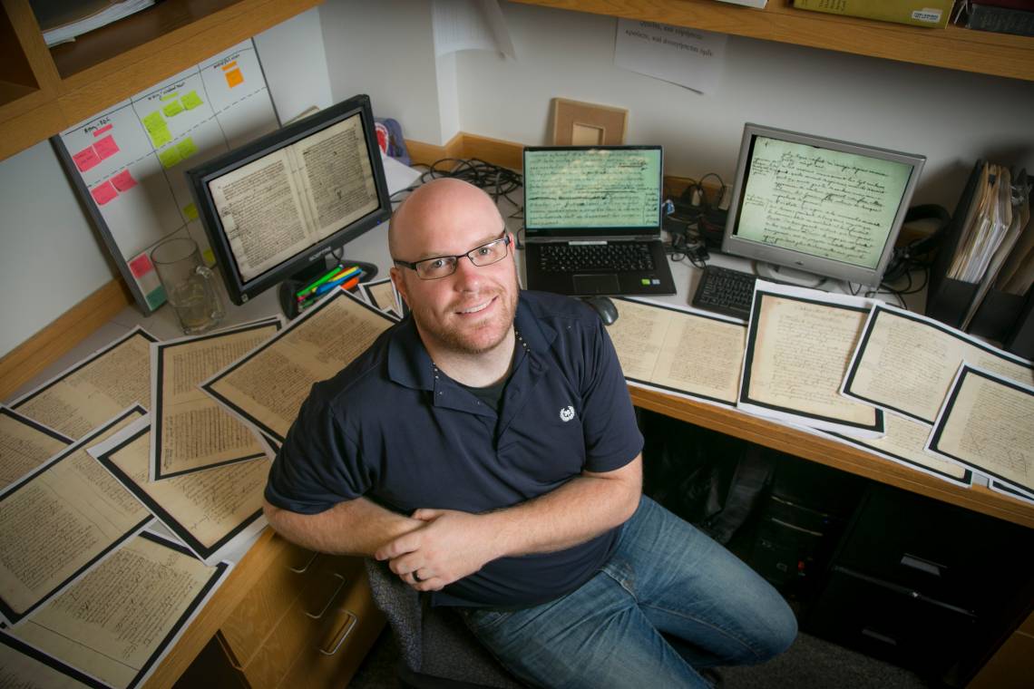 Duke graduate student Bryce Gessell spent the summer making sense of Emilie du Chatelet's writings