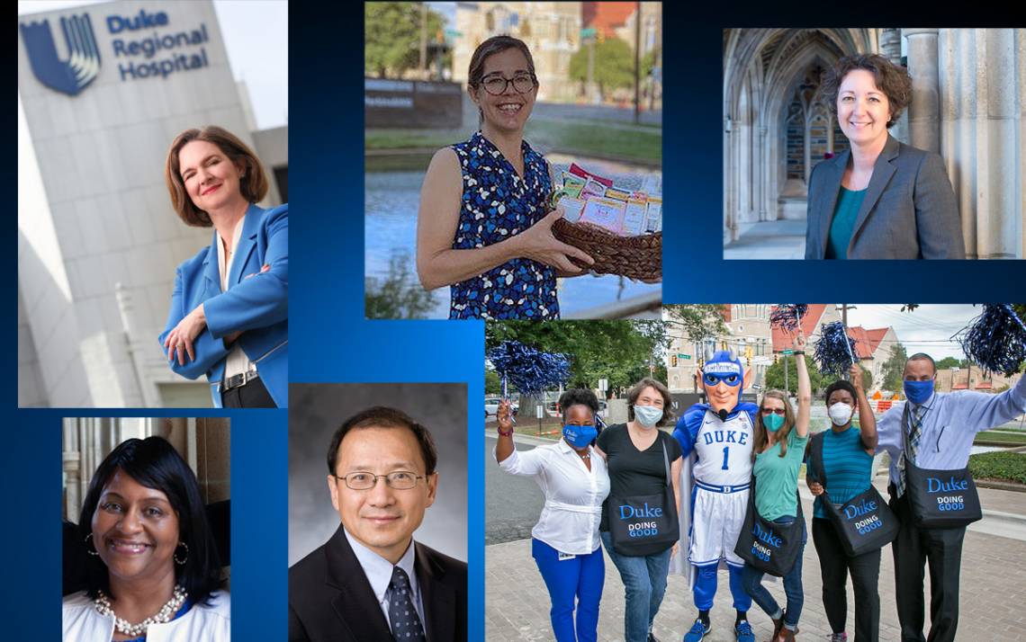 Duke employees share why they give during the Doing Good annual campaign.