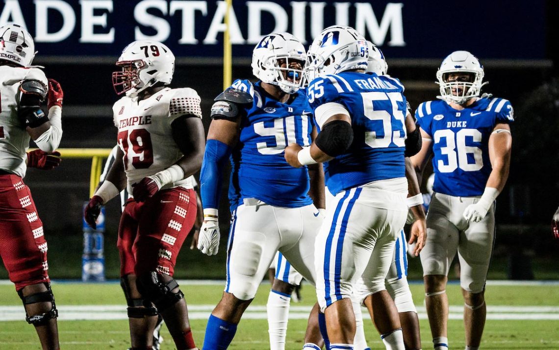 Reserve Four Free Tickets to the 2022 Duke Football Employee