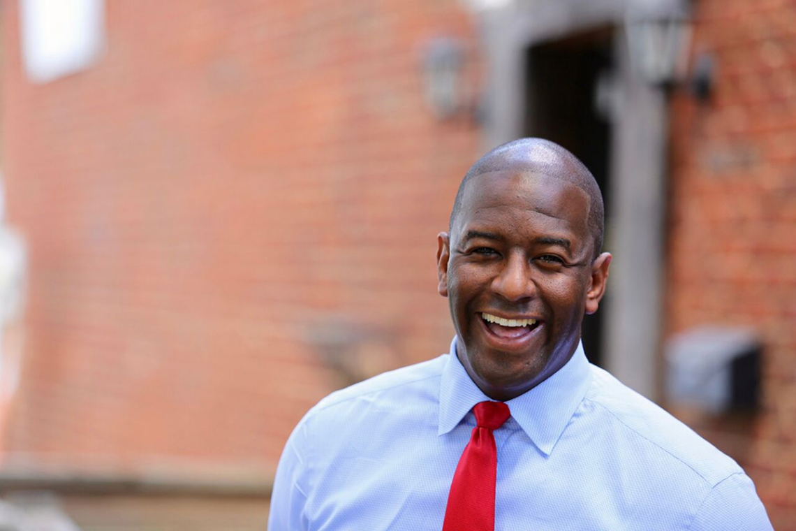 Former mayor Andrew Gillum has continued Martin Luther King's legacy in fighting for political rights for the disenfranchised.