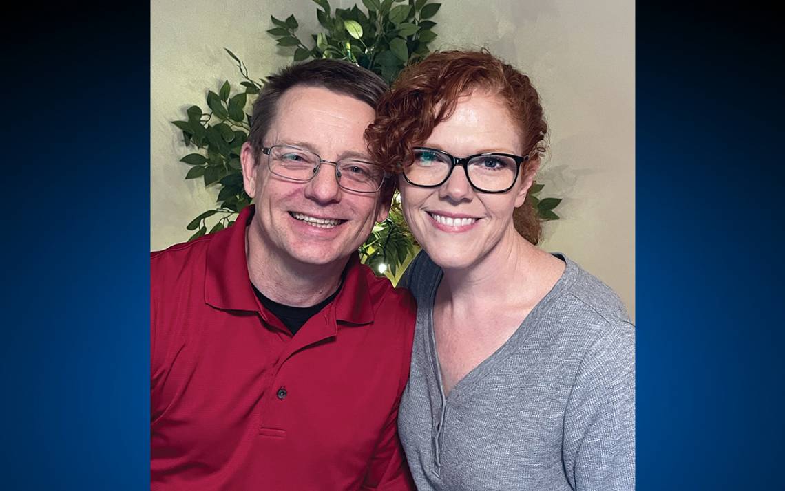 Michael Juday with his wife, Tina. Photo courtesy of Michael Juday.