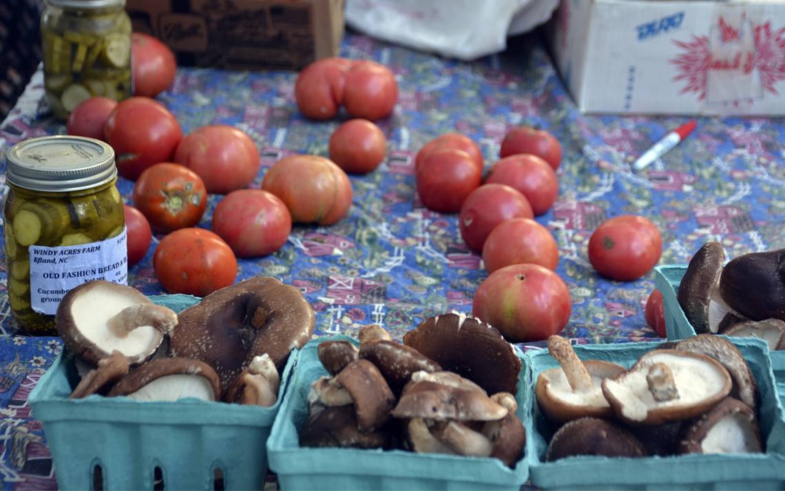 Enroll in Duke Mobile Farmers Market for produce, fish and more