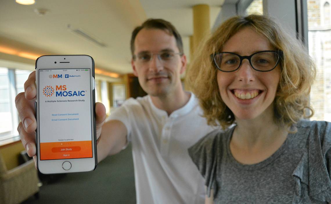 With an iPhone app called MS Mosaic, people living with MS can track how they’re doing between doctor’s visits, uncover patterns and share their information with their healthcare team.