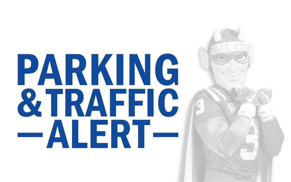 Traffic and Parking Alert for Saturday