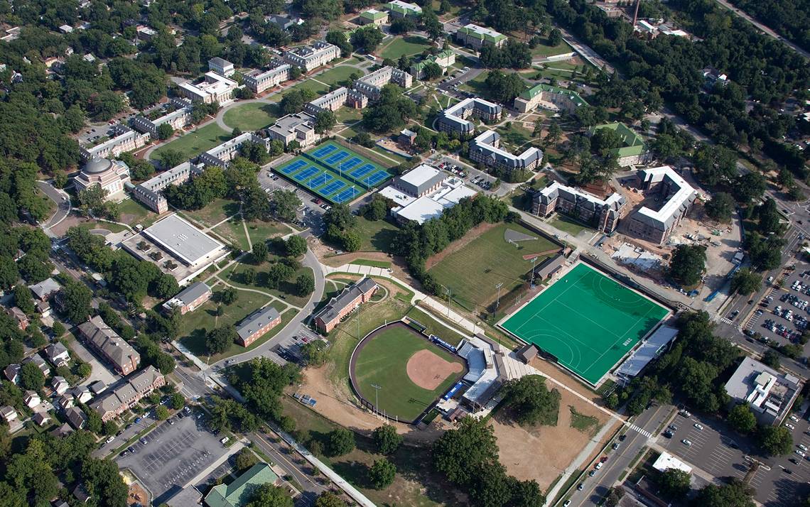 Duke's new softball facility is now complete on East Campus.