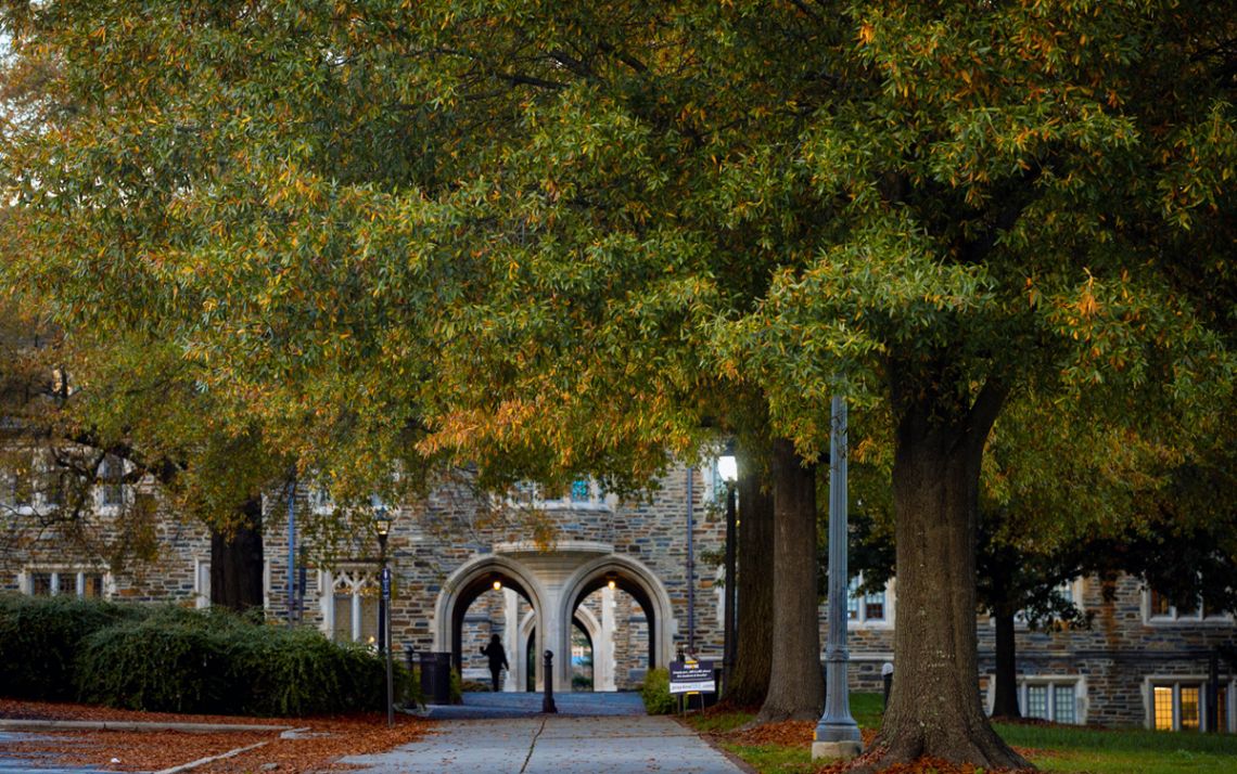 For the 14th-straight year, Duke University has been honored for its conservation and commitment to trees. Photo courtesy of University Communications.