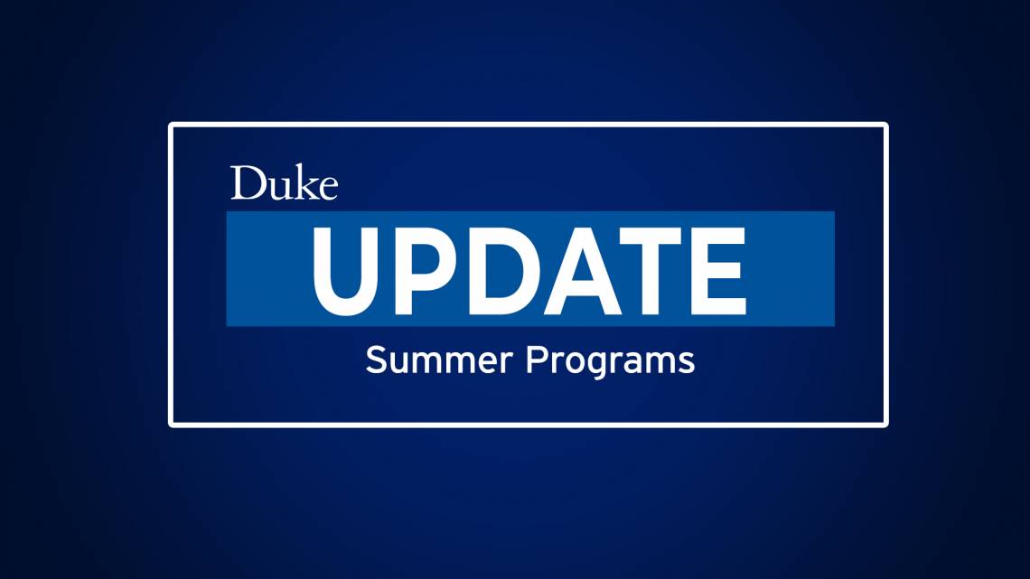 University Update - Summer Programs