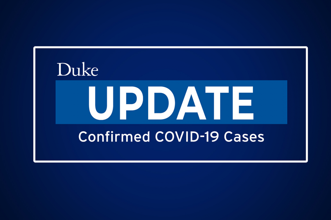 COVID update: confirmed cases