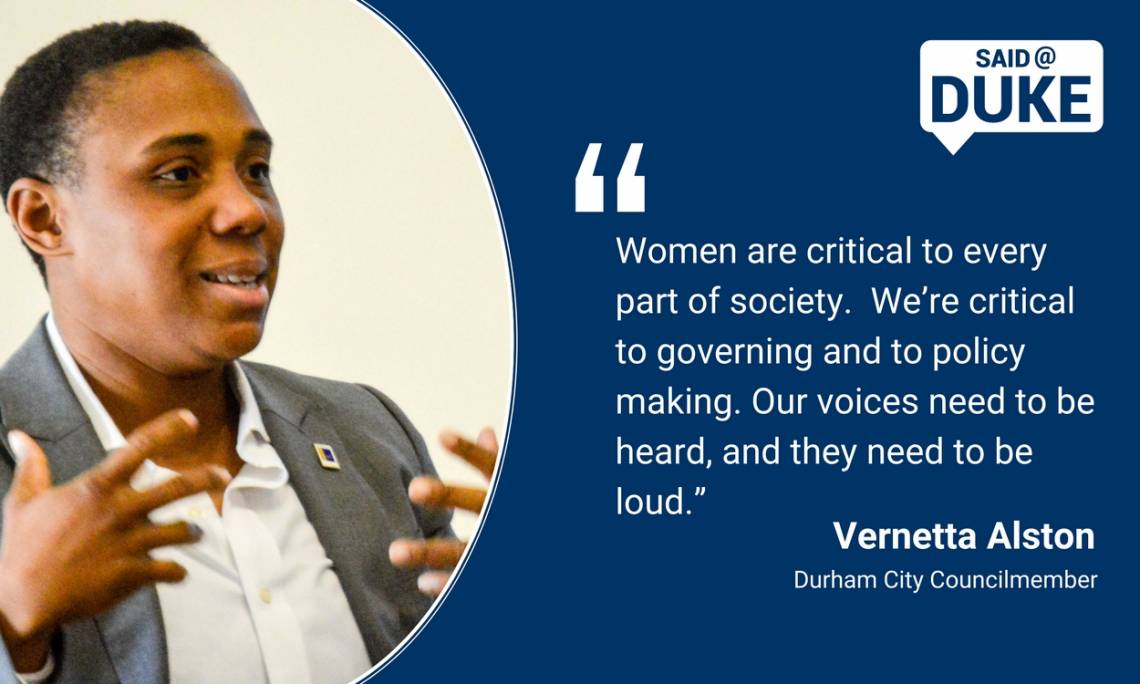 Vernetta Alston: Women are critical to every aspect of society