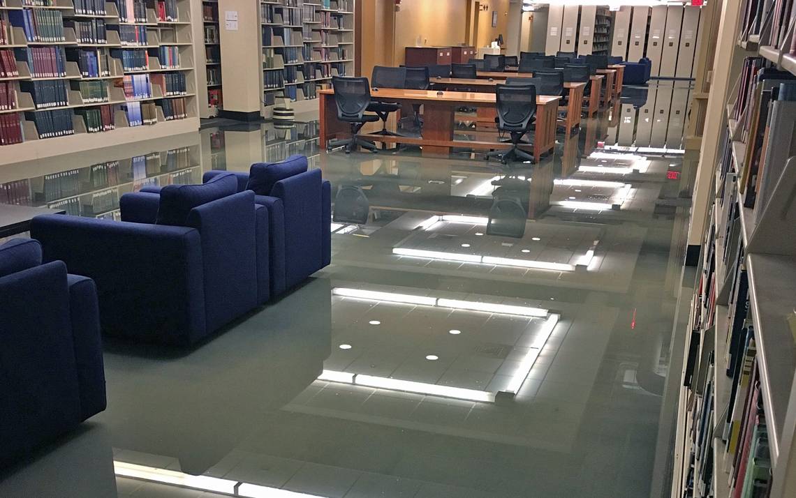 Lower Level 2 at Perkins Library.
