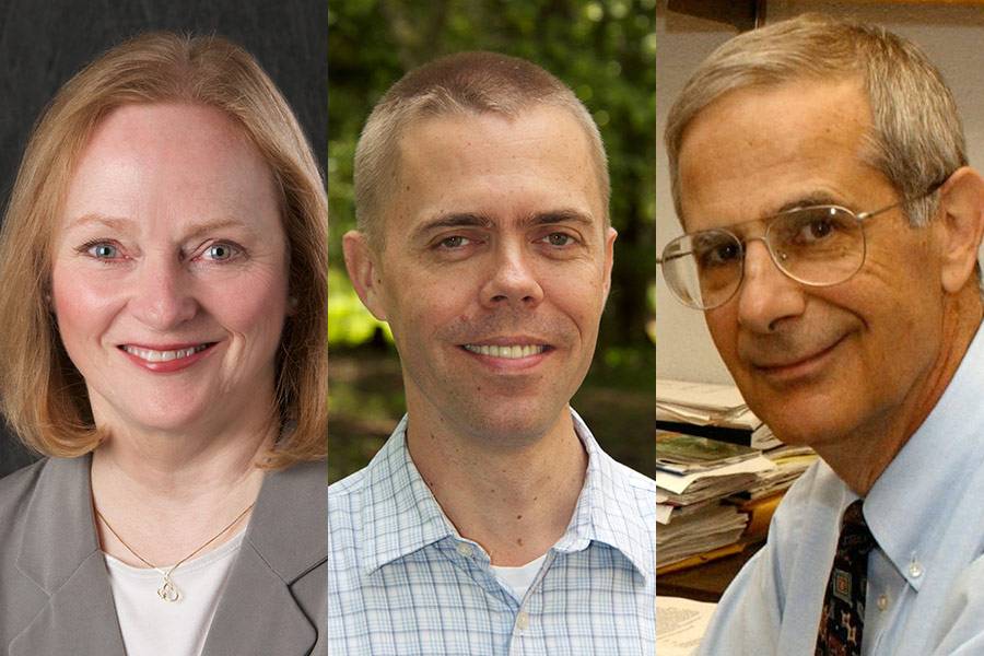 Duke faculty honored this year by the American Association for the Advancement of Science: Jane Pendergast, John Rawls and Joe Brice Weinberg.