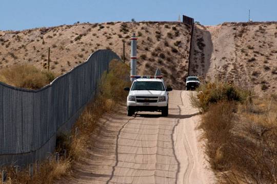 The US-Mexican border