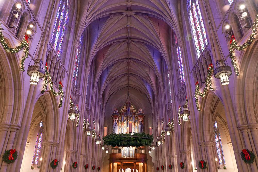 Duke Chapel Christmas Eve services are free and open to the public