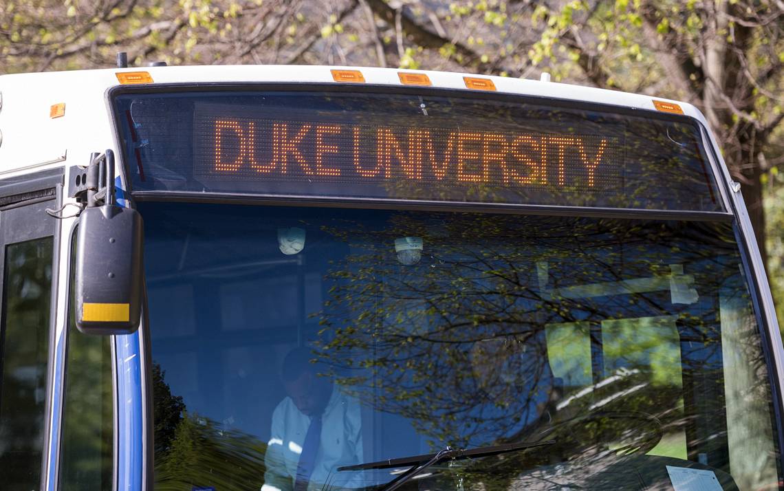 Duke will begin its summer schedule for transit buses on Monday, May 6. 