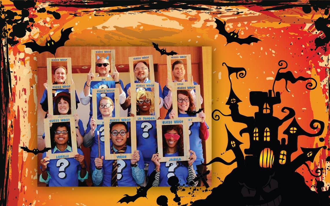 Last year's winners of the Blue Devil Halloween Photo Contest were from Duke Pratt School of Engineering’s Professional Masters Programs. Colleagues dressed up as 