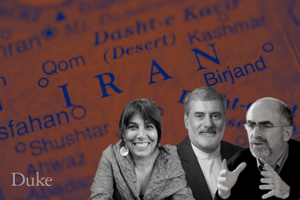 three faculty in briefing on Iranian protests