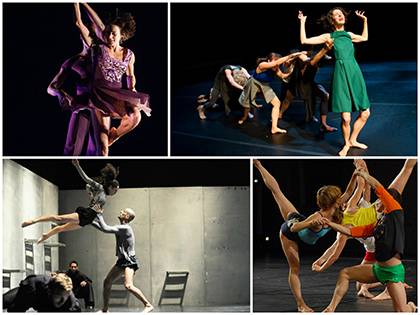 The American Dance Festival presents 24 companies and choreographers during its 81st season. Above, (starting top left, clockwise) Ballet Hispanico, Tere O'Connor Dance, Vertigo Dance Company and Ballet Preljocaj will be performing. Photos courtesy of th