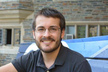 Andrew Kragie will give the student address at Duke's main commencement ceremony May 10, 2015