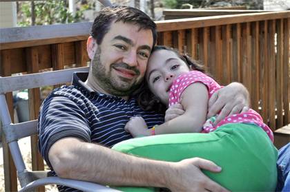 Abdullah Antepli with daughter Zainab. Photo courtesy of Abdullah Antepli.