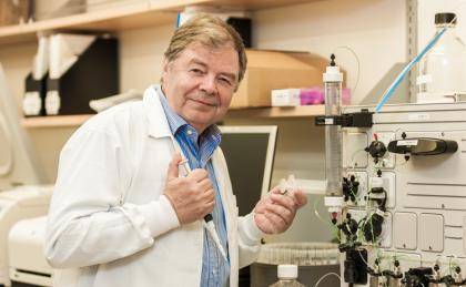 A native of Iceland, Karl Tryggvason has faculty appointments at the Duke-NUS Graduate School in Singapore and at Karolinska Institutet in Sweden.