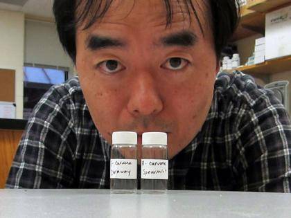 Hiroaki Matsunami led a team of scientists who systematically explored the triggers for specific odor receptors in the nose. No two people apparently smell things the same way. Photo credit - Matsunami Lab, Duke University