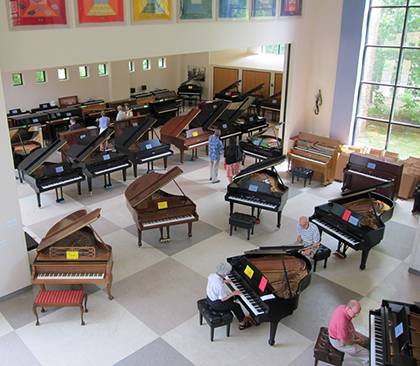 Duke’s annual piano sale will be July 28 through 31 at the Freeman Center for Jewish Life.