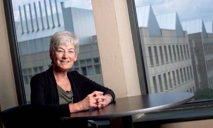 Tenure committee chair Blanche Capel's best advice for junior faculty is to get others excited about their scholarship.  Photo by Jon Gardiner