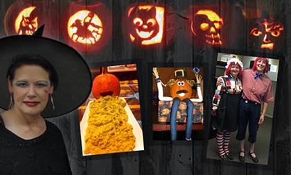 In 2011, 26 employees participated in the inaugural Blue Devil Halloween Photo Contest, with Raggedy Ann and Raggedy Andy chosen as the winner.