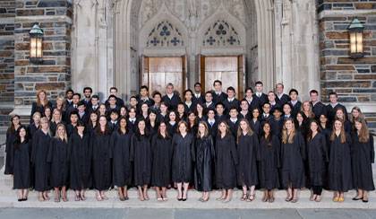New Phi Beta Kappa inductees before the ceremony. Photo by Jim Wallace