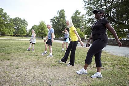 Duke's Run/Walk Club is just one of the free programs offered to employees that helps faculty and staff find work-life balance. That was one of nine categories in which Duke was recognized in the Chronicle of Higher Education's 
