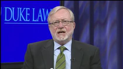Duke Law's Richard Schmalbeck is interviewed by Judy Woodruff on PBS NewsHour.