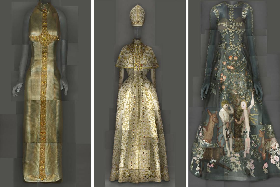 MET museum embraces art of Catholic fashion