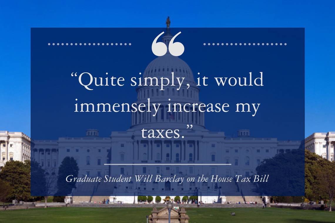 Will Barclay: Quite Simply, it would immensely increase my taxes.