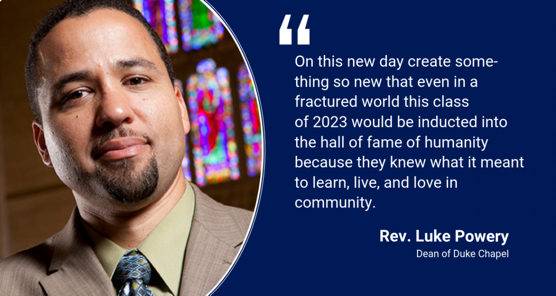 Rev. Luke Powery: 