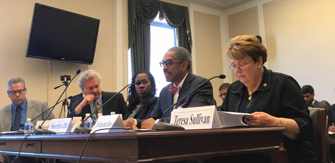 Ben Reese testifies before Congress.