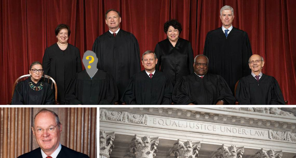 Politicians are already fighting over who will succeed Supreme Court Justice Anthony Kennedy.