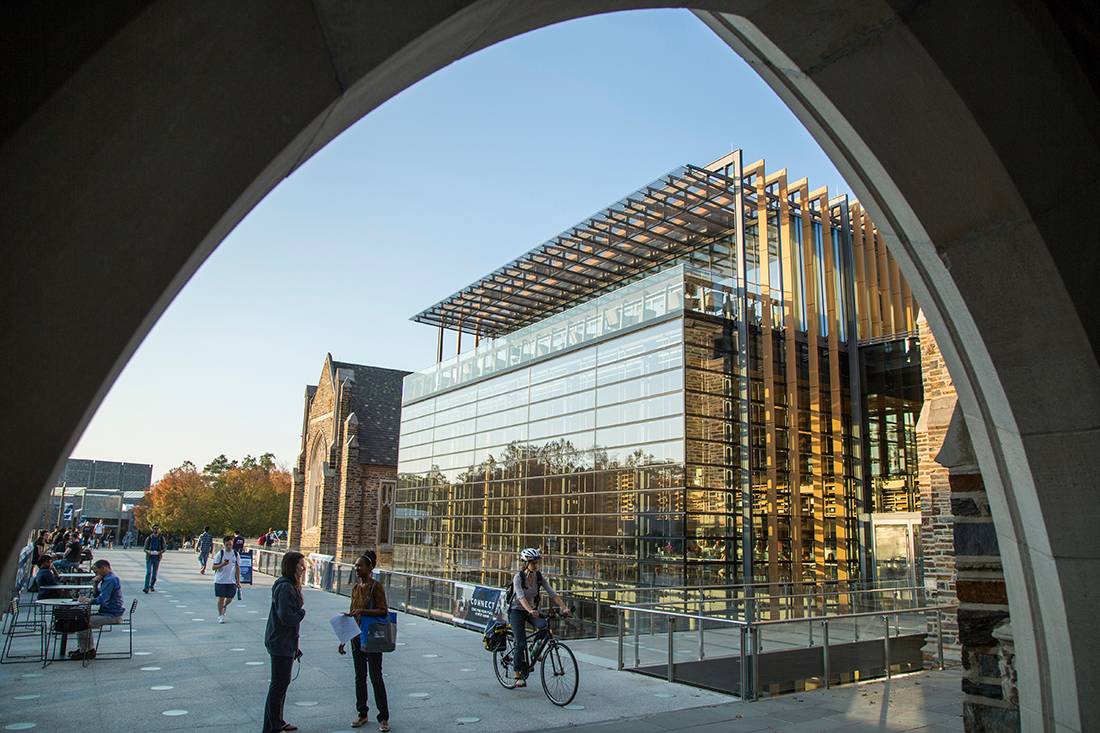 The renovated West Union Building will be named after Richard Brodhead. Photo by Duke Photography