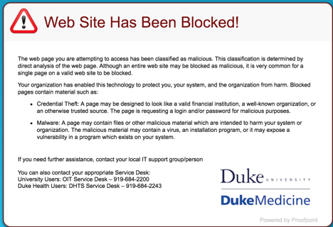 New Service To Safeguard Email Duke Today